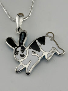 Beloved Rabbit Pendant – Silverglass Design