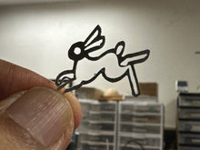 Load image into Gallery viewer, Jumping Rabbit Pendant