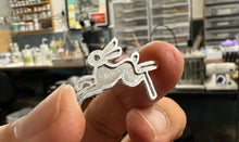 Load image into Gallery viewer, Jumping Rabbit Pendant